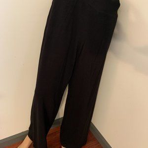 Old Navy Maternity PowerChill Wide-Leg Pants | Black | Size L